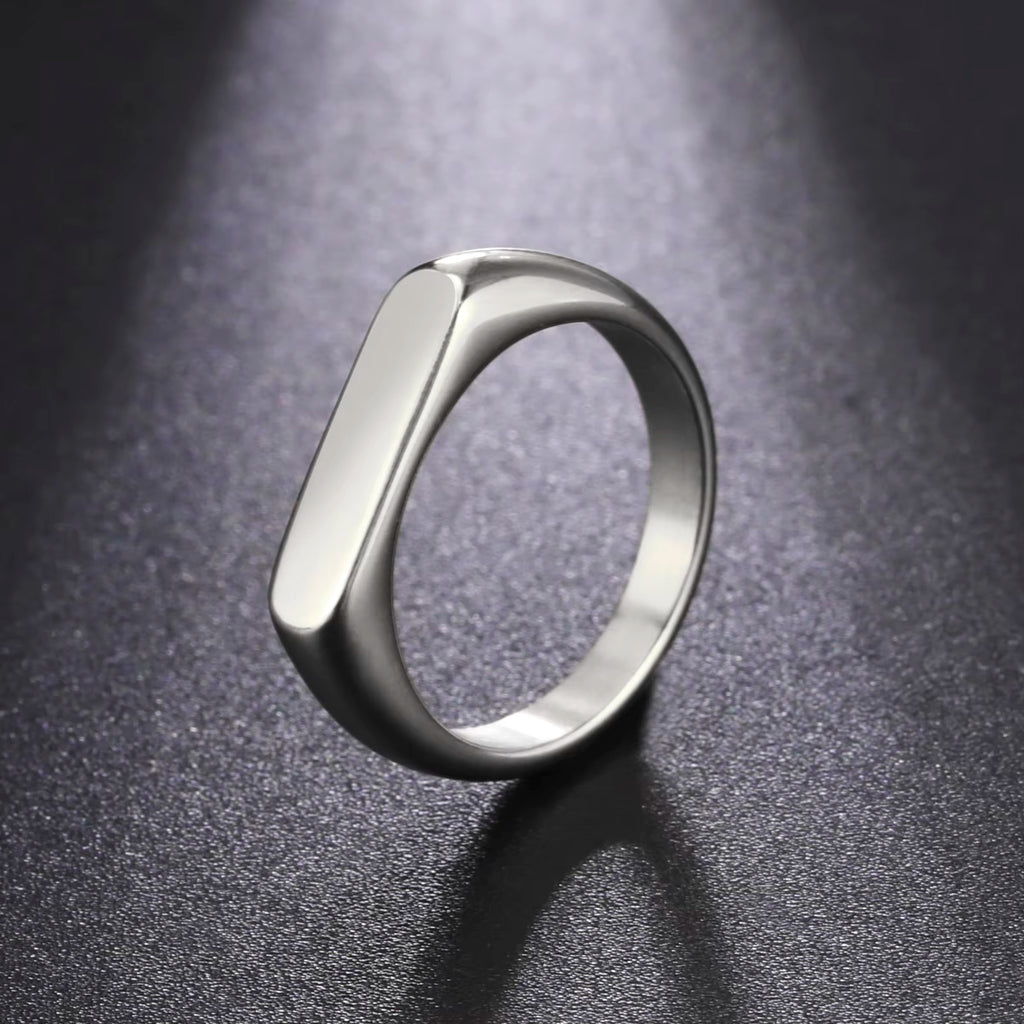 APEX - Silver | Signet Ring