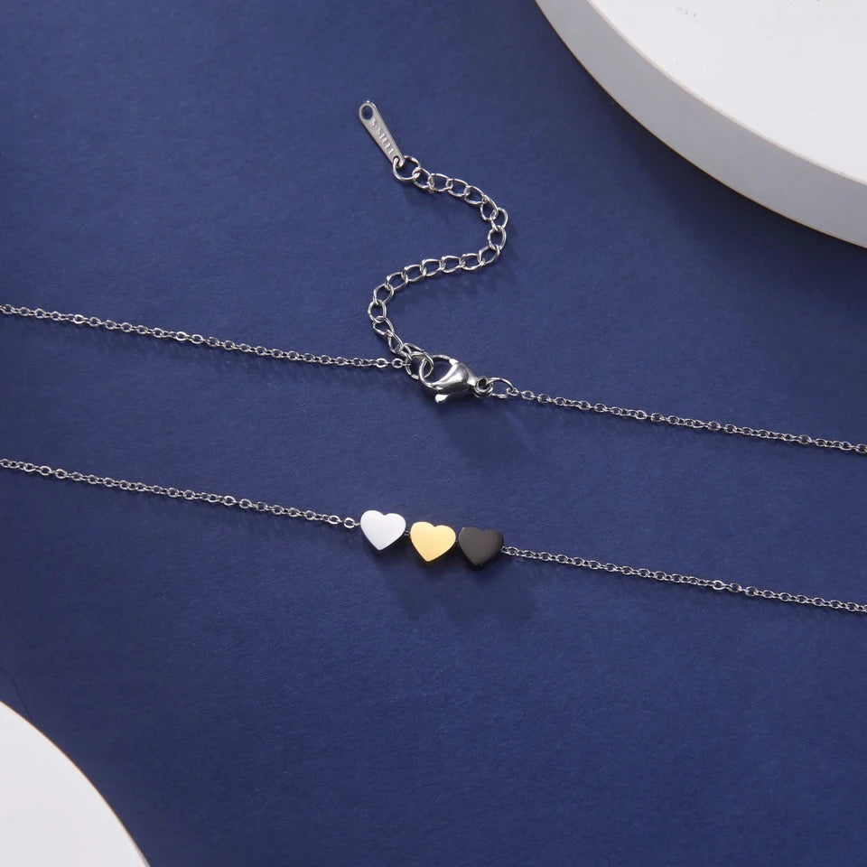 TRIAD | Triple Heart Necklace