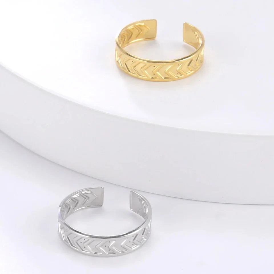 VANGUARD - Silver | Chevron Ring
