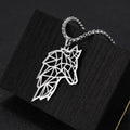 FENRIR - Silver | Wolf Pendant Necklace