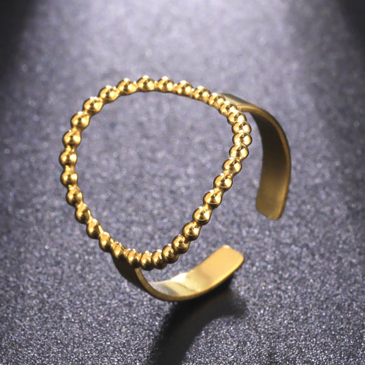 ORBIT | Beaded Open Ring